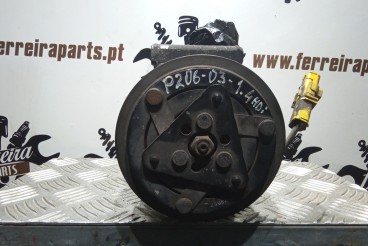 Compressor de ar condicionado Peugeot 206 1.4 HDI REF: SD6V12
