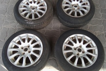 Jantes Opel R15 com pneus 185/60 furacão 4x100